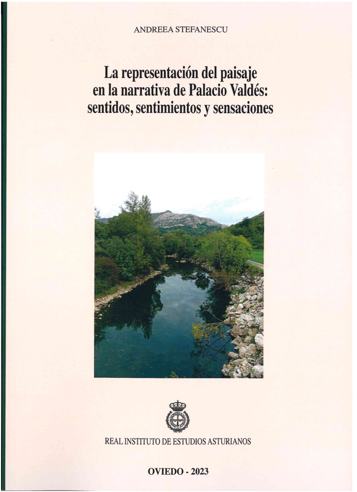 Portada del libro La representación del paisaje en la narrativa de Palacio Valdés: sentidos, sentimientos y sensaciones