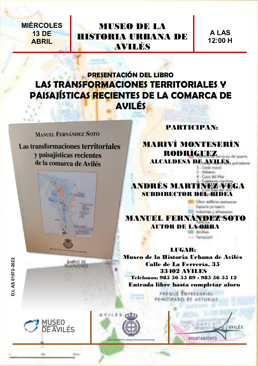 Imagen - Presentación en Avilés del libro Las transformaciones territoriales y paisajísticas recientes de la comarca de Avilés