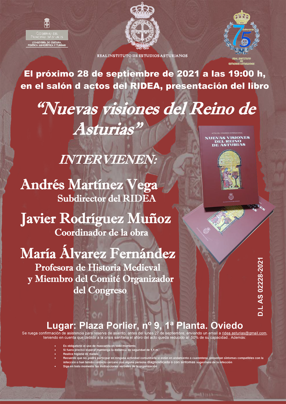 Imagen - Presentación del libro Nuevas visiones del Reino de Asturias