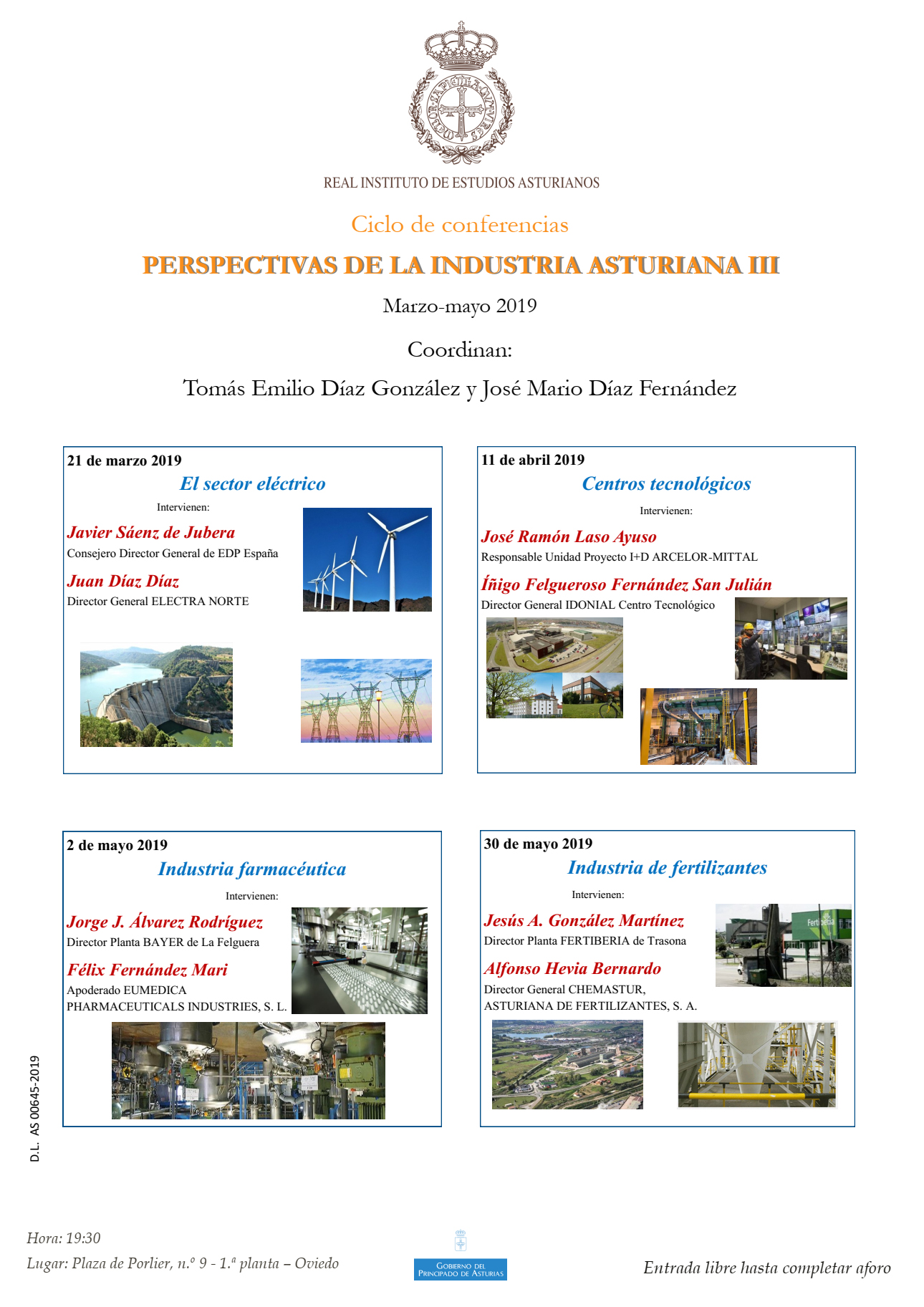 Imagen - Ciclo de conferencias: PERSPECTIVAS DE LA INDUSTRIA ASTURIANA III