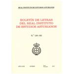 Imagen - Boletín de letras del Real Instituto de Estudios Asturianos nº 189-190