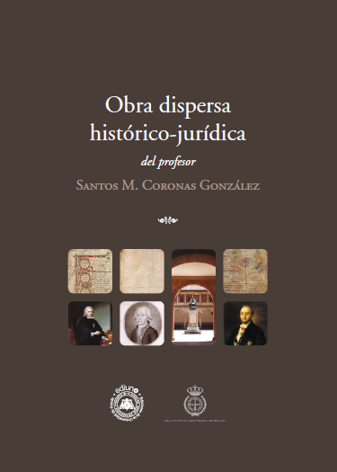 Imagen - Obra dispersa histórico-jurídica del profesor Santos M. Coronas González