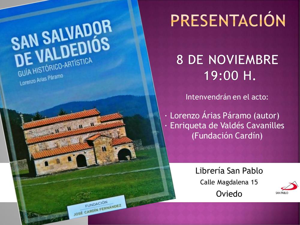 Imagen - Presentación del libro San Salvador de Valdediós. Guía histórico-artística