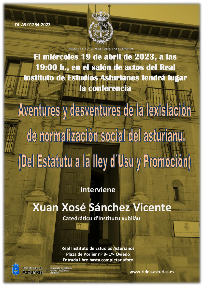 Cartel de la conferencia 